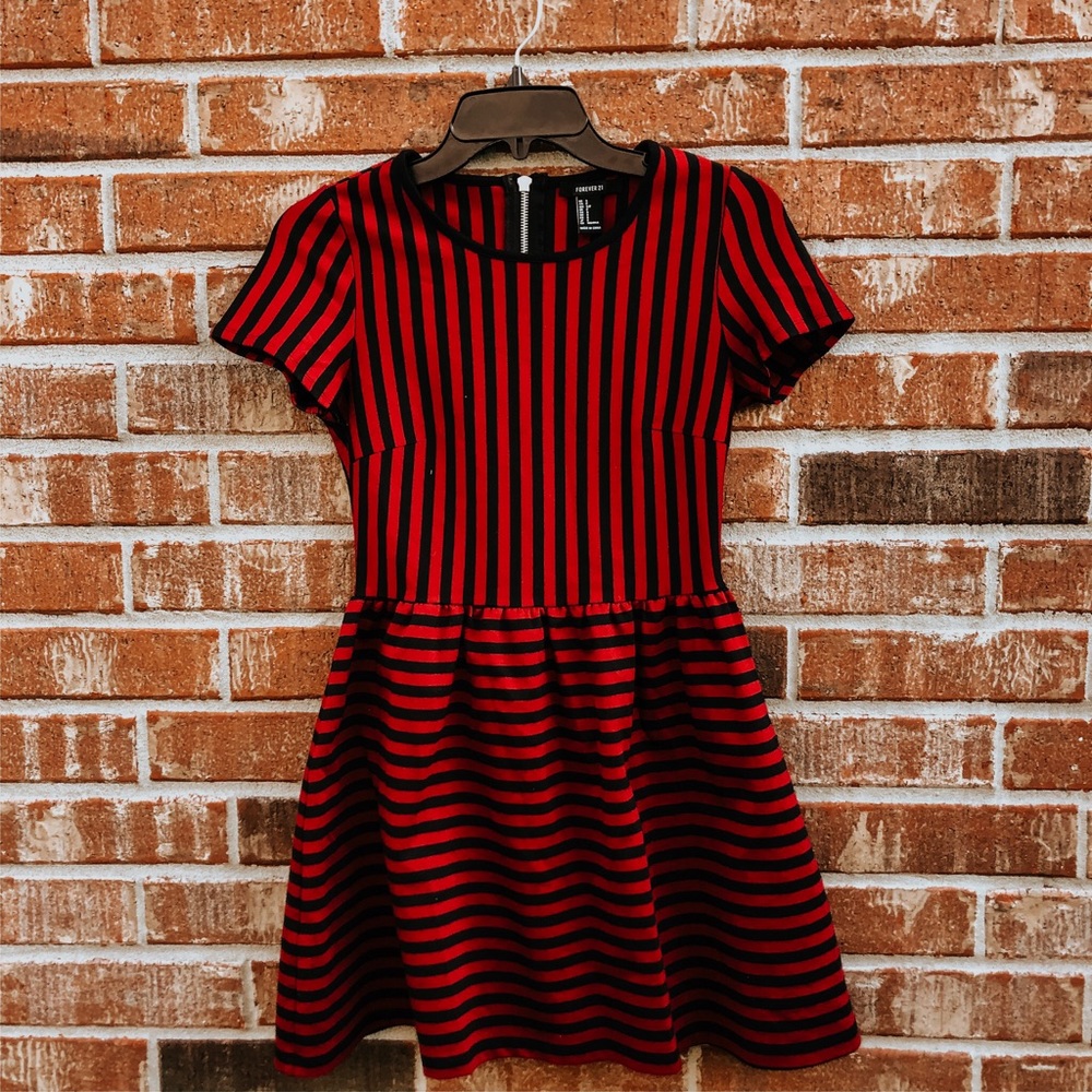 striped dress